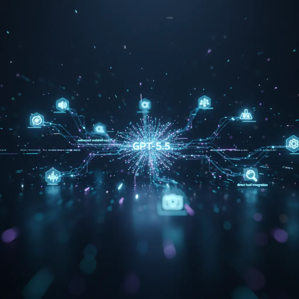 OpenAI Unveils GPT-5.5: The Foundation for an All-in-One AI Super App — illustration